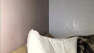 Cute asian teen with a big cock jerking on cam realteenscam
