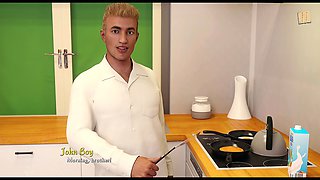 Hot brunette with a big ass and impressive boobs ready for a wild ride