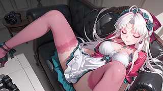 Carlotta Came to a Sex Casting for the First Time. Carlotta Sex Casting Hentai Cosplay