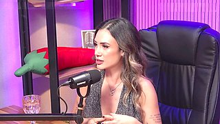 My hookup's fetish for being stomped by a big-titted ash-blonde marionette