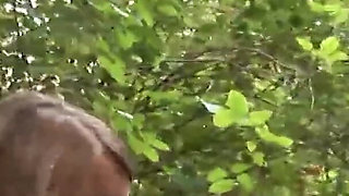 Nice amateur couple fucking in the nature