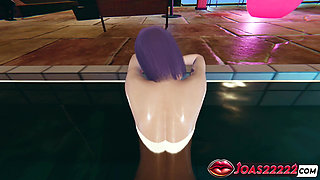 Misato Katsuragi 3D Animation - POV Legs-up Missionary Fuck and Underwater Doggystyle Cumshot for Perfect Ass