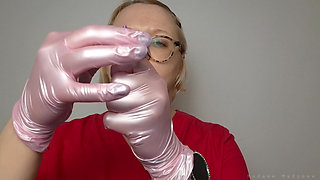 Doctor Does a Covid and Flu Swab Test to Herself; Doctress Madame Madomme