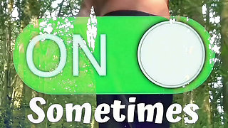 Naked Walking, Then Wank & Cum