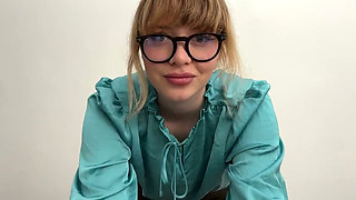 Tutors Tempting Reward: Handjob Blowjob Tickling & Cumshot