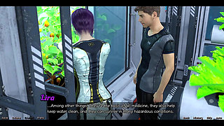 Stranded in Space - Meeting a Shy Emo Girl