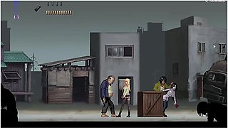 Two Aliens Getting In The Mouth And Bugs Of This 2d Blonde Game For Parassite In City Part 2