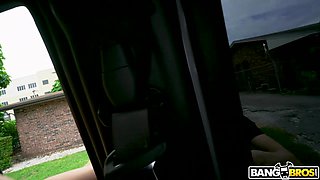 Ariella Squirts on The Bus