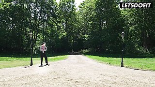 LetsDoeIt featuring Sam Bourne and Yasmina Khan's cumshot porn