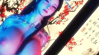 Virtual Temptress Diva: Curves in Motion - 3D Animation Hentai