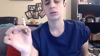 Dyke blows smoke in your face