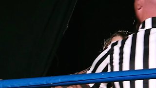 Wrestling Match Turns Sexual.. Jolee Love