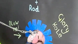 Chastity Cage Gloryhole Denial