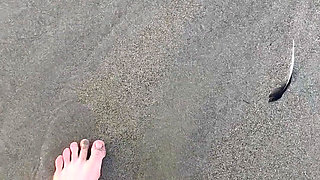 Walking on the Beach