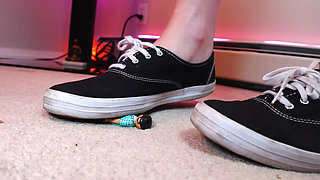 Giantess Little Man Femdom Sneaker Foot Fetish 1080p