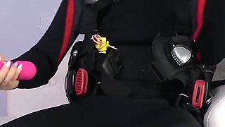 Fetish Clip Featuring a Wetsuit, Vest, Scuba Tank, and Toy