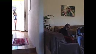 Anal Stallion #1 - Hot Black Babes Take Hard Anal Riding in Threesome