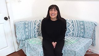 Lalie Fox Rubs Her Pussy With Fiery Solo Fingering Passion