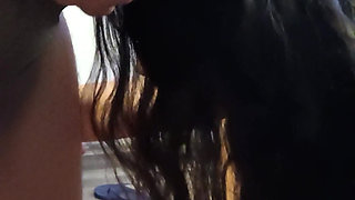 Today It's My Pregnant Wife's Turn to Drink Milk in the Ass Part Two