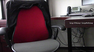 Secretary Self-pleasuring