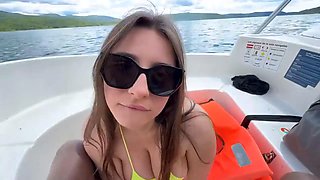 Luna Doll Rides BBC on the Boat