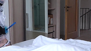 Juicy MILF Housekeeper Lelya Mult Can’t Oppose Titus Low’s Cock