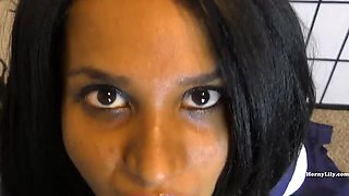 Horny Lily Indian College Girl Fucks Teacher in Uniform - Big Tits Teen Blowjob HD