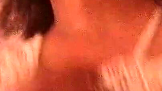 Father in Law's Gigantic Dick Hangs Out Under His Sarom for Step Daughter