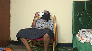 Perfect Ebony Wetting Herself She Really Has to Much Water in Her Pussy