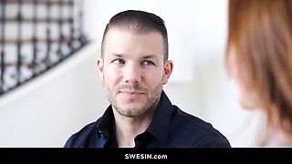 Sophia Locke Entices Young Hunk to Cumshot Overload!