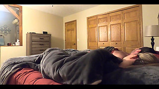 Step Father Impregnates Step Daughter While Step Mom Is Downstairs on the Couch