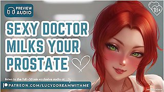 Sexy Doctor Prescribes You An Emergency Prostate Milking Audio Preview Fdom Audio Porn For - Erotic Audio