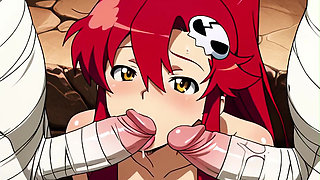 Yoko Littner Gurren Lagann Gangbang Ai