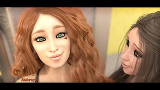 Cosplay fuck, helping, hentai fuck