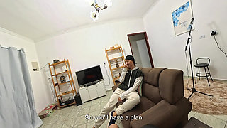 I let my lesbian neighbor touch my cock.