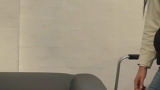 Slut Slave Is Getting Spitroasted by 2 Young Mistresses