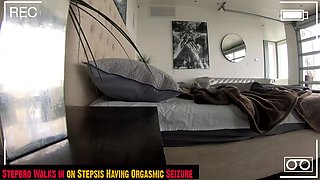 Wet Pussy Shower! Stepbro Witnesses Kenzie Have A Squirting Seizure!