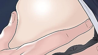 Quicky a Love Hotel Story. Student Banging His Professor on the Desk in the Classroom and Fills Her Pussy with Cum - Episode 8