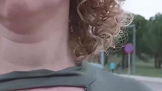 The Busty Mature Nurse Helps a Cyclist Who Has Fallen by Fucking Him and Letting Him Cum in Her Mouth