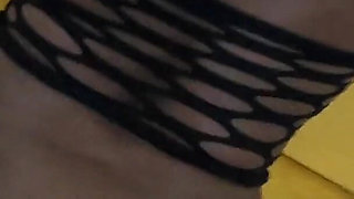 Stimulating My Clit with Wand Swc Doggy Cumming Hard