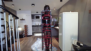 Mz32 - Bound Within a Metal Device, Reaching a Vibrating Climax.