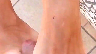 Amateur Blonde Mature Wife Enjoys Sex Half Naked