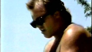 Blonde With Natural Big Boobs Loves Putting A Toy In Her