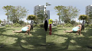 Yoga Sexercise Double Creampie And Suck To The Last Drop