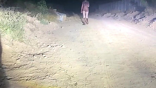 Anne Steele Nude Flashing on Road