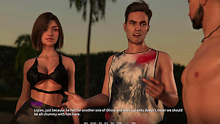 Dominos Beach 5 Sfw Walkthrough: Jhon Meets Rebels Gang New Friends & Beach Alliance Tease