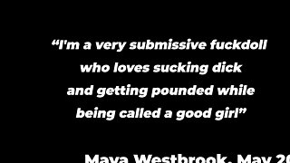 GROOBYGIRLS Maya Westbrook Debut