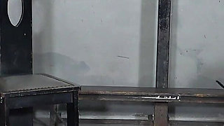 The Mistress's Punishment for the Cross-dressing Masochistic Man Is Strapon Deepthroating, Hot Wax, and Whipping