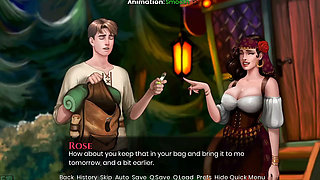 What a Legend Sex Scene Game Play Video Visual Novel Game Fucking with the Wich Giving Hand Job to Stepbrother