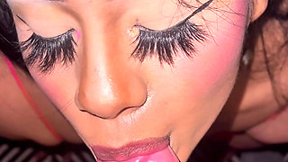 Young Mexican Sucks My Dick Like a Pro and Swallows My Cum